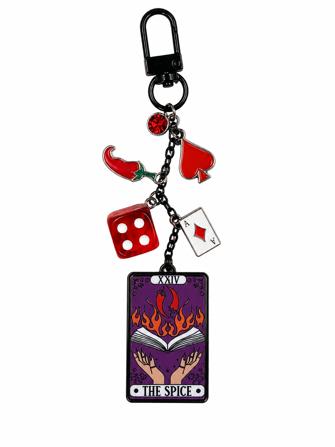 Kindle Adhesive Charm Keychain